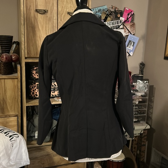 Black Love Republic 2 Button Blazer - Small - Picture 3 of 5